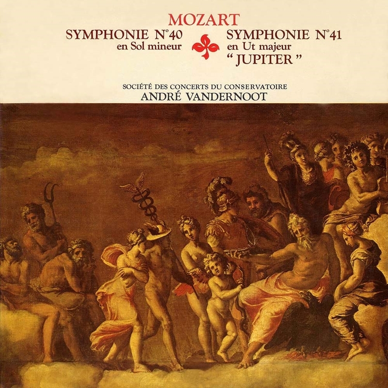 交響曲第40番、第41番『ジュピター』 アンドレ・ヴァンデルノート＆パリ音楽院管弦楽団 : モーツァルト（1756-1791） | HMVu0026BOOKS  online - LBCDR1033