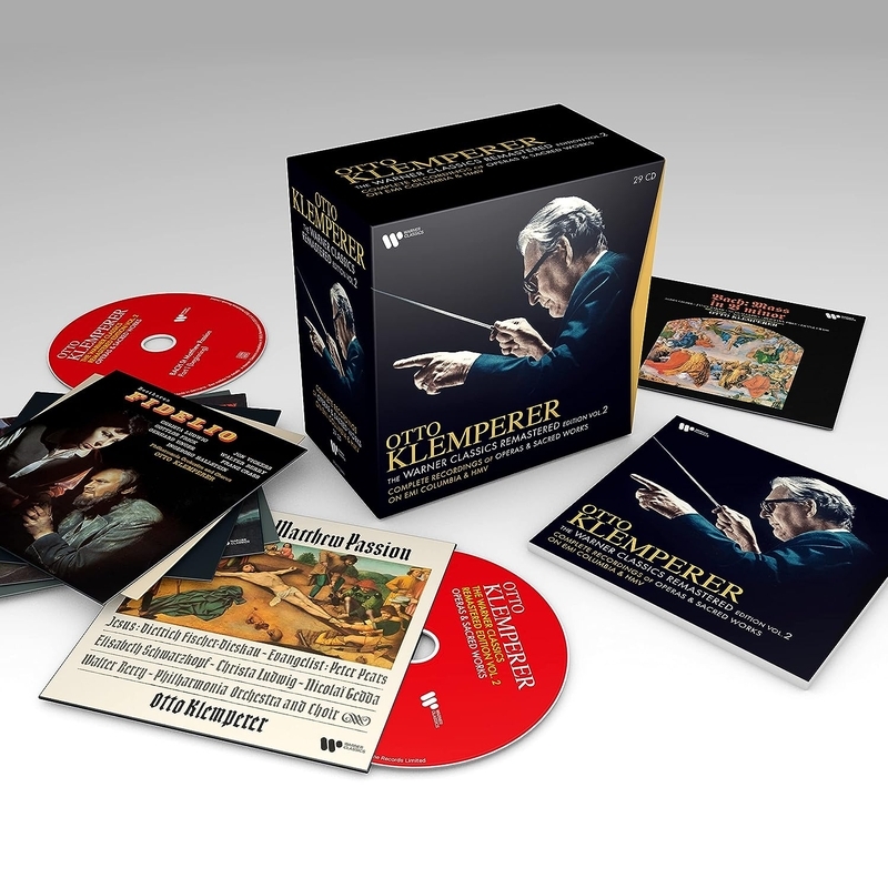 Otto Klemperer / Complete Warner Classics Remasterd Edition 2 : Opera u0026  Sacred Works (29CD) | HMVu0026BOOKS online : Online Shopping u0026 Information Site  - 5419752899 [English Site]