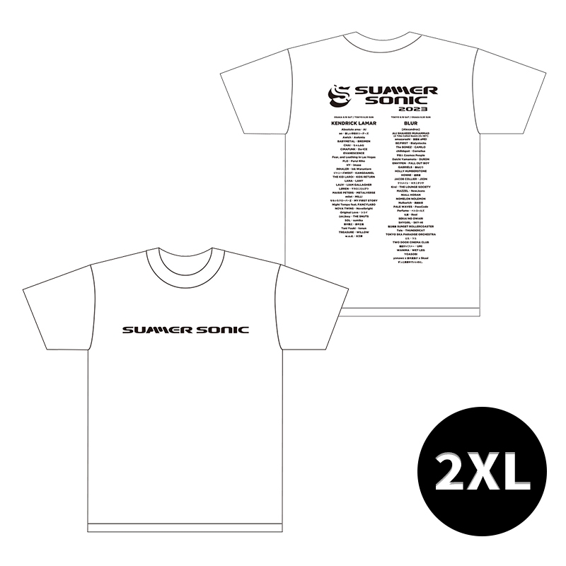 ロゴTシャツ （2XL）ホワイト : SUMMER SONIC | HMV&BOOKS online
