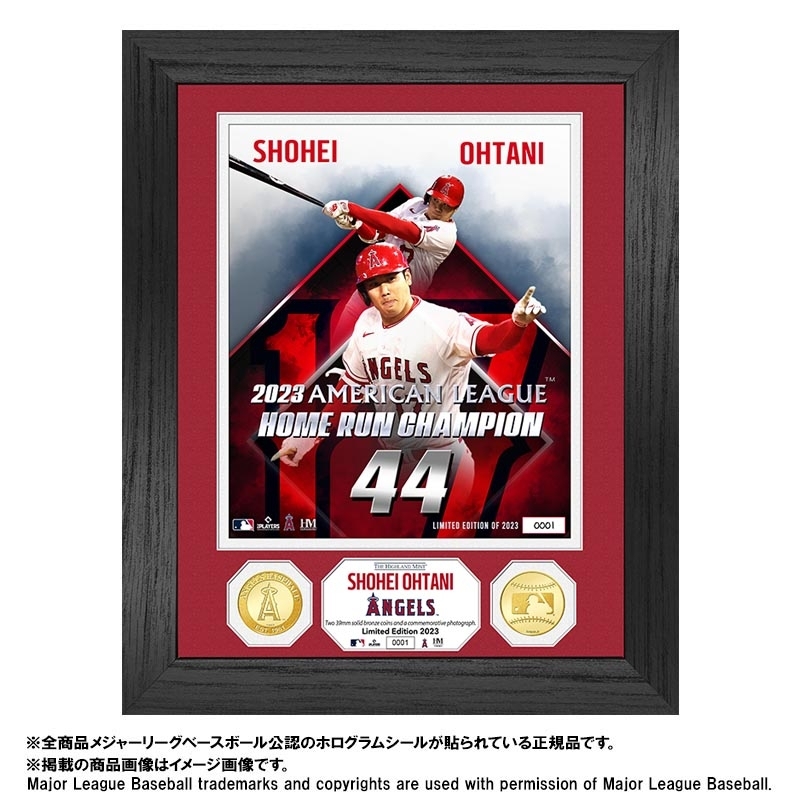 大谷翔平 2023 HR王獲得記念 ダブルコイン フォトミント - 記念グッズ