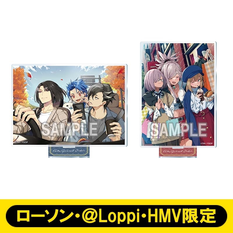 高価値セリー アクリルスタンドパネル2個セット【ローソン・＠Loppi・HMV限定 外付光学式ドライブ