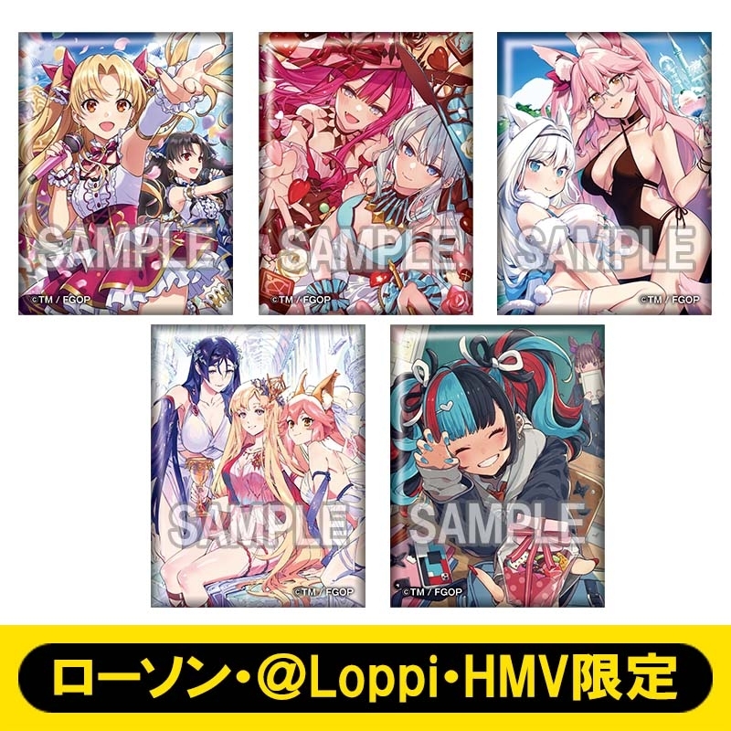 スクエアバッジ5個セット（B）【ローソン・＠Loppi・HMV限定