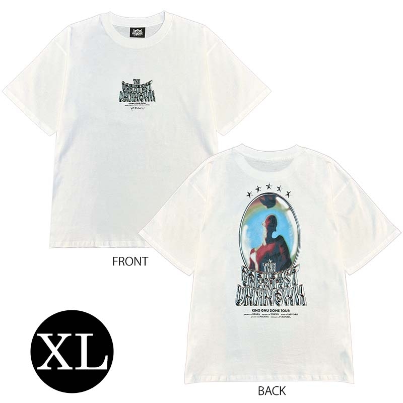 THE GREATEST UNKNOWN TEE （XL）【WHITE】 : King Gnu | HMV&BOOKS