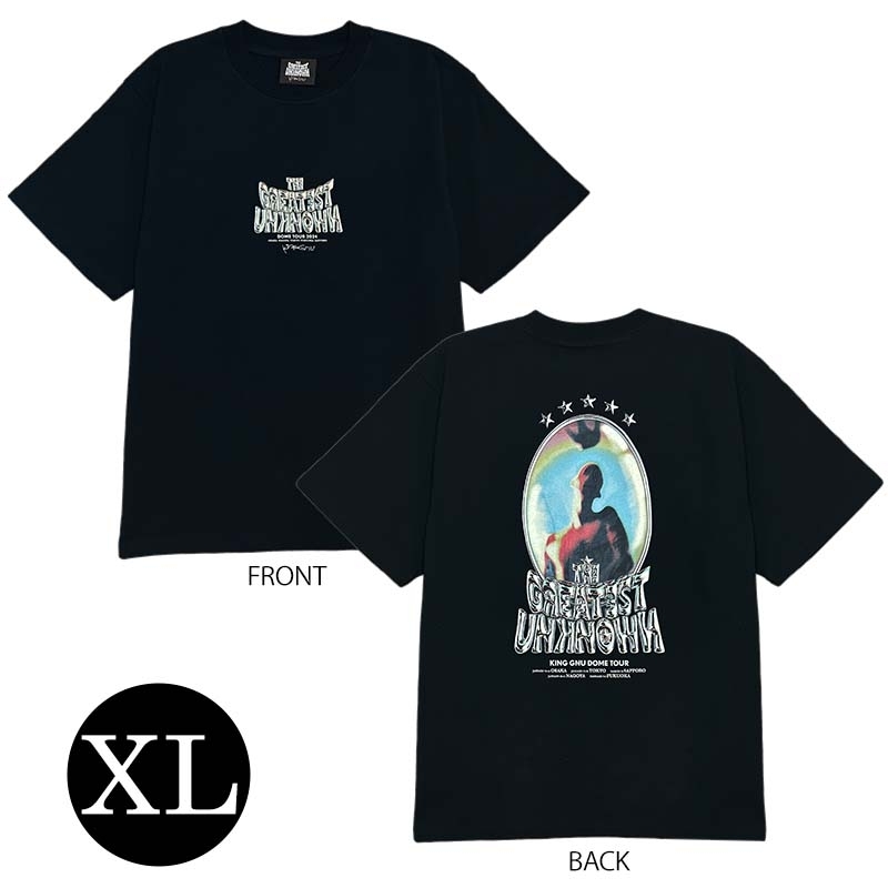 King Gnu THE GREATEST UNKNOWN Tシャツ 黒 XLカラー黒 - ミュージシャン