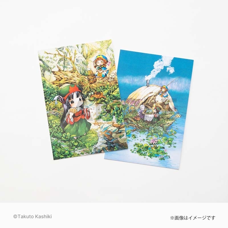 【最終価格】ハクメイとミコチ カード ポストカードセット 2巻イラスト / ハクメイとミコチ【全額内金