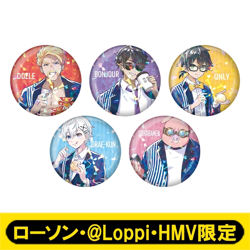 ホログラム缶バッジ5個セット(スーツ)【ローソン・@Loppi・HMV限定 