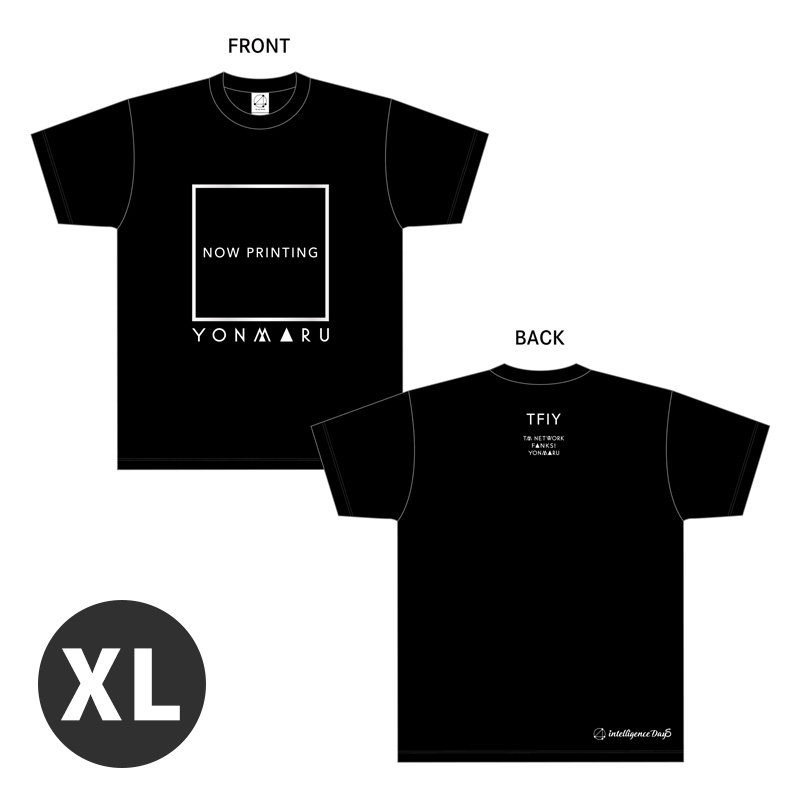 ツアーTシャツ XL(黒)/ TM NETWORK 40th FANKS intelligence Days 