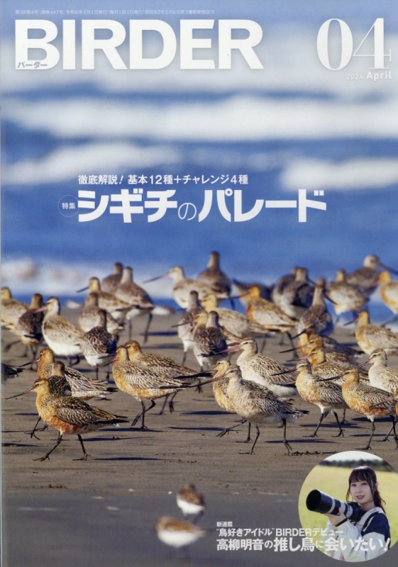 BIRDER (バーダー)2024年 4月号 BIRDER編集部 HMV&BOOKS online 175450424