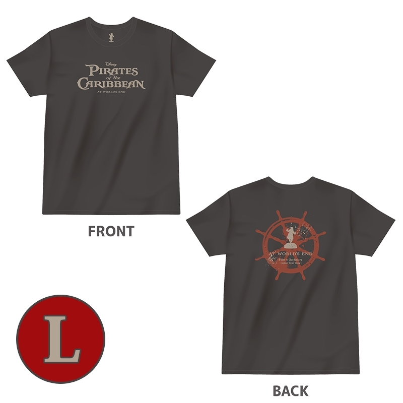 【史上最も激安】 Tシャツ（L） / 『パイレーツ・オブ・カリビアン/ワールド トップス