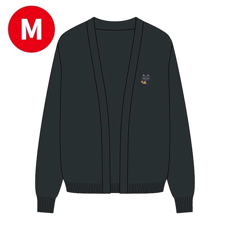 墜落JKと廃人教師　カーディガン　廃人サイズ 墜落JKと廃人教師 Lesson2／ワンポイント刺繍入りカーディガン