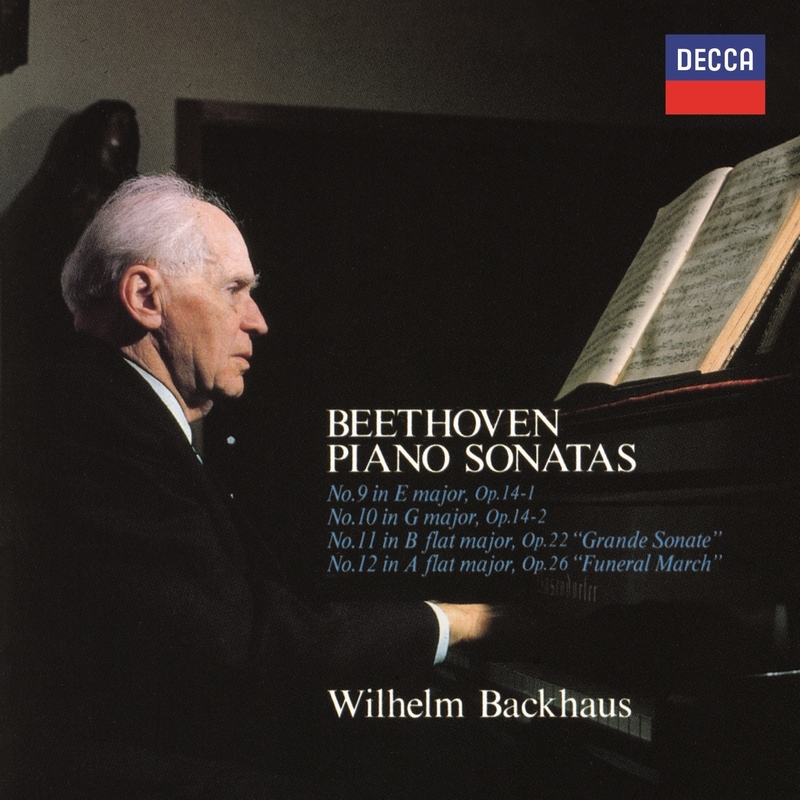 BEETHOVEN PIANO SONATAS 不滅のバックハウス Piano Sonatas Nos.9, 10, 11, 12 : Wilhelm Backhaus