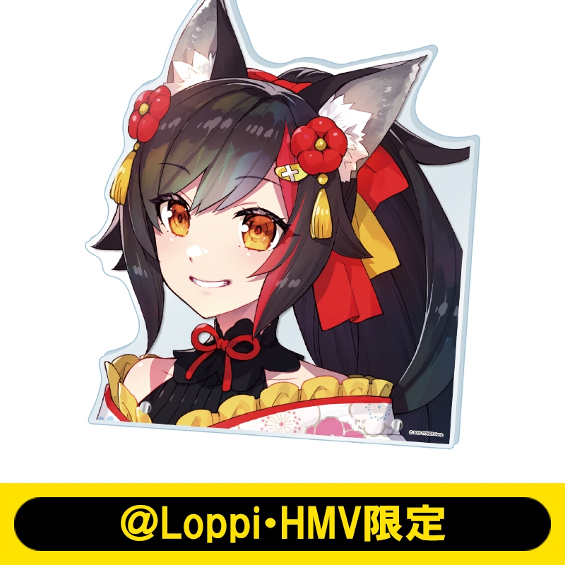 感謝の声続々！ ビッグフェイスアクリルスタンド（大神ミオ/アジアン風衣装 アクリルスタンド