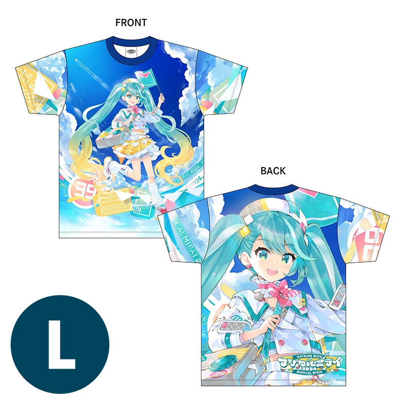 マジカルミライ 2024 フルグラフィックTシャツ（L） : 初音ミク