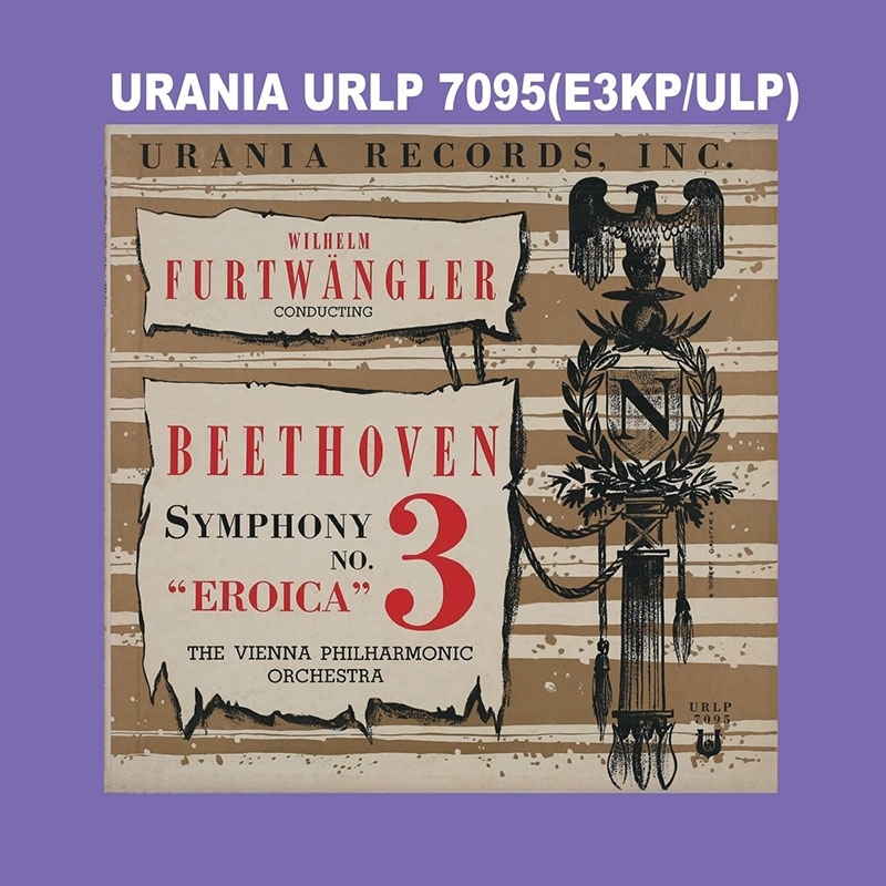 交響曲第3番『英雄』 ヴィルヘルム・フルトヴェングラー＆ウィーン・フィル（1944）（＋ボーナス・トラック）（平林直哉復刻） :  ベートーヴェン（1770-1827） | HMVu0026BOOKS online - GS2316