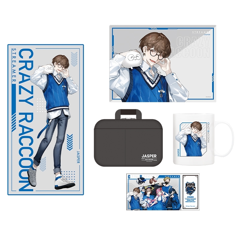 推し活セット＋ステッカー（じゃすぱー） : Crazy Raccoon | HMV&BOOKS online - AW15068303