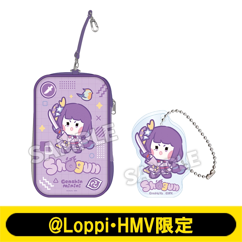 原神minini ポーチ＆アクリルチャームセット（雷電将軍）【@Loppi・HMV限定】 : 原神minini | HMV&BOOKS online  - AW15068370