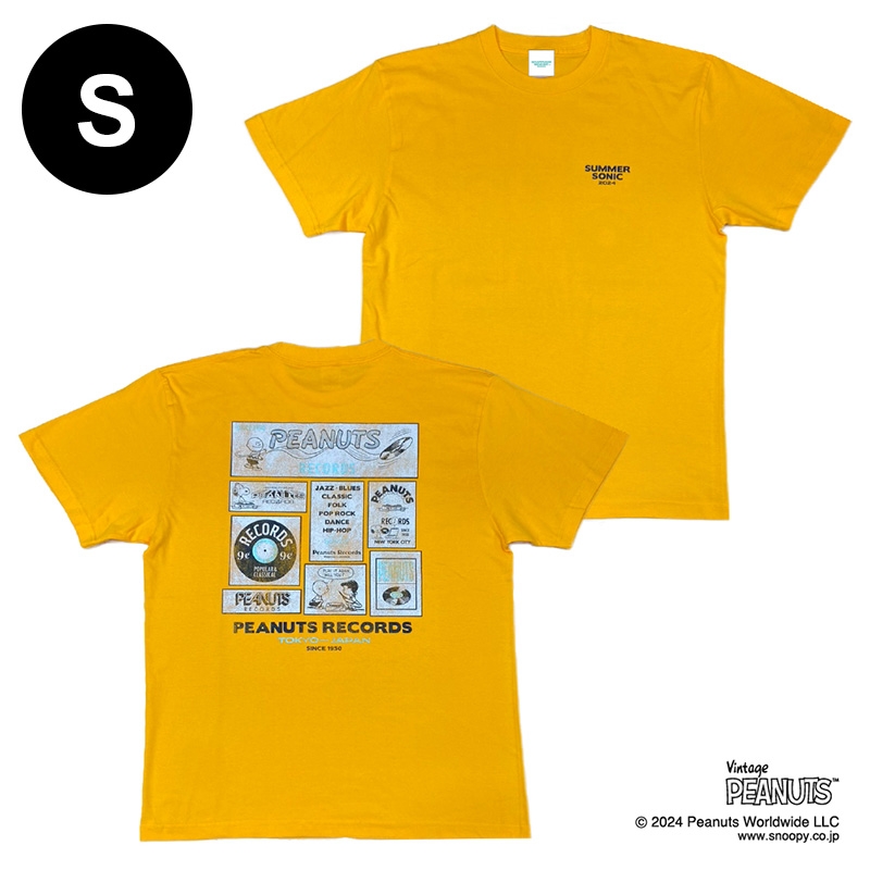 SUMMER SONIC × PEANUTS Collaboration T-Shirt［オレンジ］S : SUMMER SONIC |  HMV&BOOKS online - SS24016