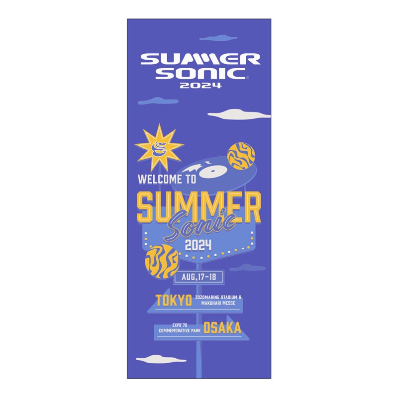 レア！！ サマーソニック タオル サマソニ サマーソニック 2024 バスタオル コミック - メルカリ