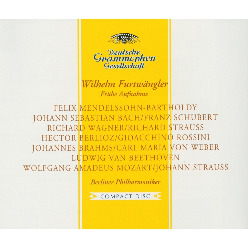 初期録音集 1929～1937 ヴィルヘルム・フルトヴェングラー＆ベルリン・フィル（3CD） | HMVu0026BOOKS online -  UCCG-41173/5
