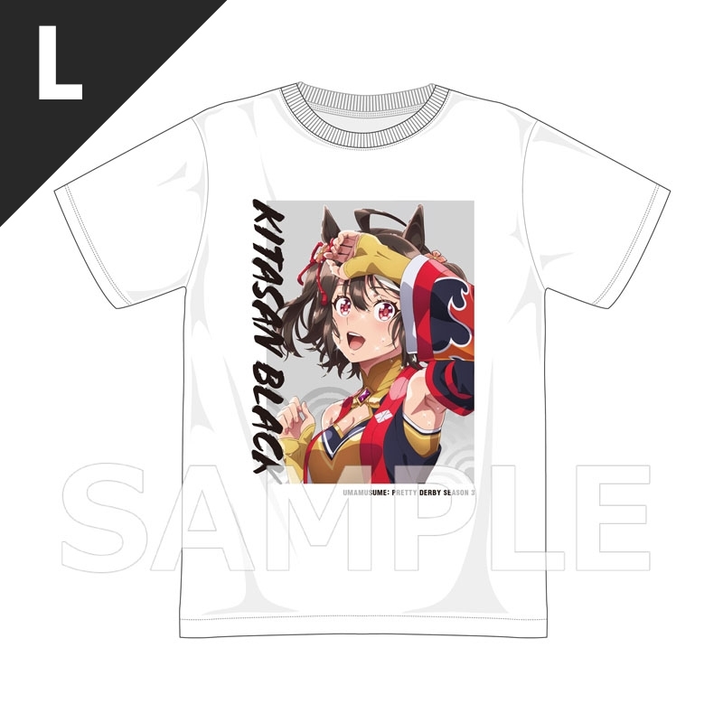 BOSS × ウマ娘　コラボTシャツ【キタサンブラック】 TVアニメ『ウマ娘 プリティーダービー Season 3』×サンリオ