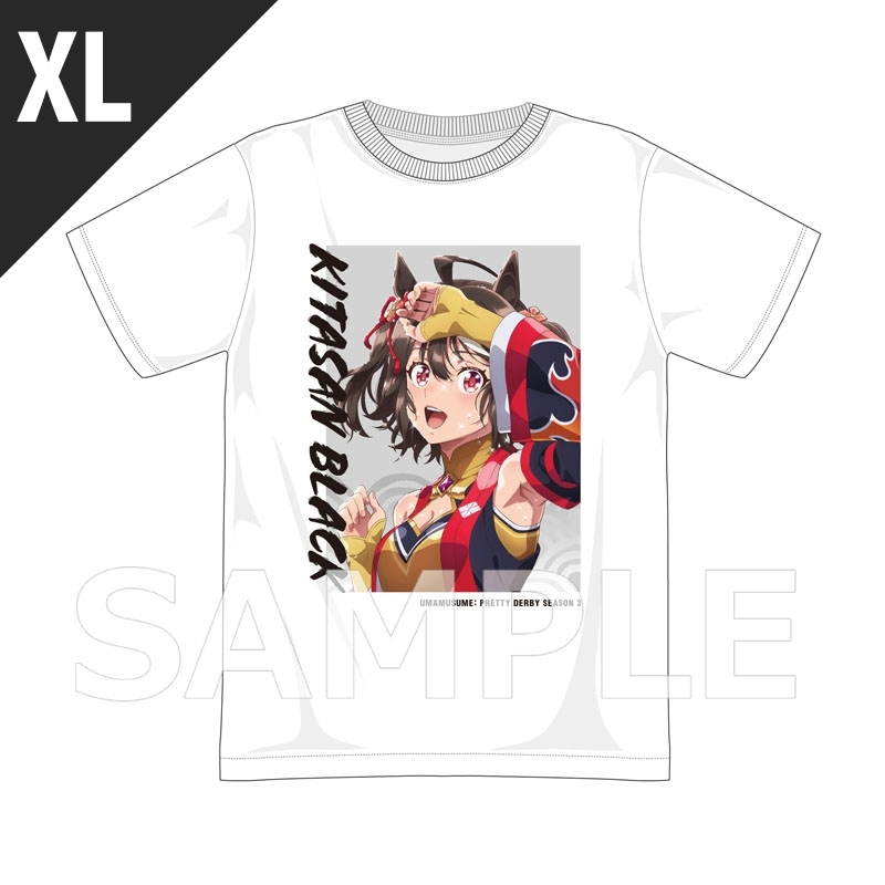 キタサンブラックTシャツ（XL）/ TVアニメ『ウマ娘 プリティーダービー Season 3』 : ウマ娘 プリティーダービー | HMV&BOOKS  online - SKUM24043A