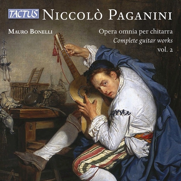 パガニーニ ヴァイオリンとギターのための作品全集 マルコ・フォルナチャーリ Complete Guitar Works Vol.2 : Mauro Bonelli (2CD) : Paganini (1782