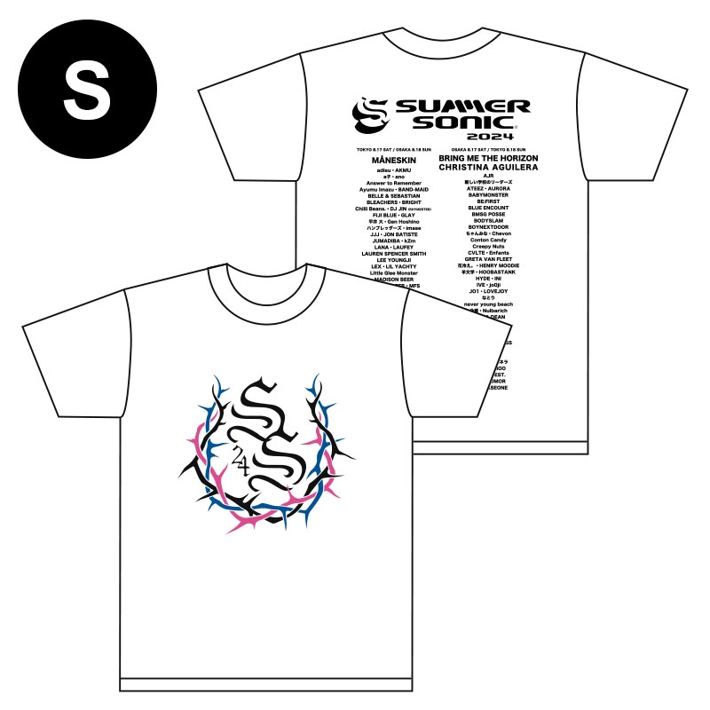 トゲTシャツ［ホワイト］S : SUMMER SONIC | HMV&BOOKS online