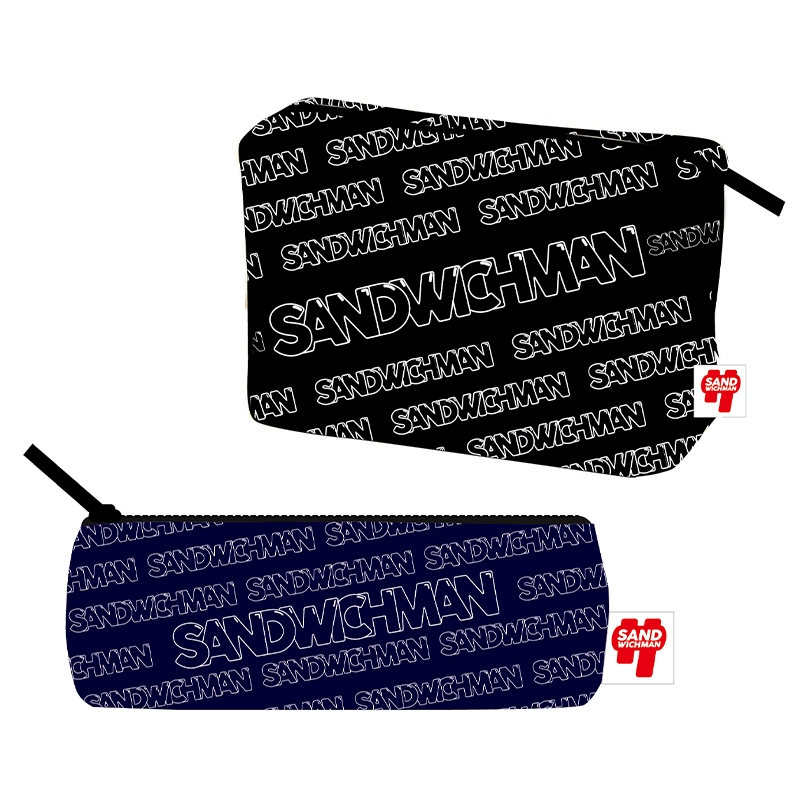 【未開封・サイン入】サンドウィッチマン 東北魂 ポーチ SANDWICHMAN ポーチ＆ペンケースセット : サンドウィッチマン