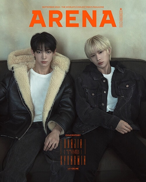 ARENA HOMME+2024年9月号【表紙：ハンジン＆ギョンミン（TWS）C