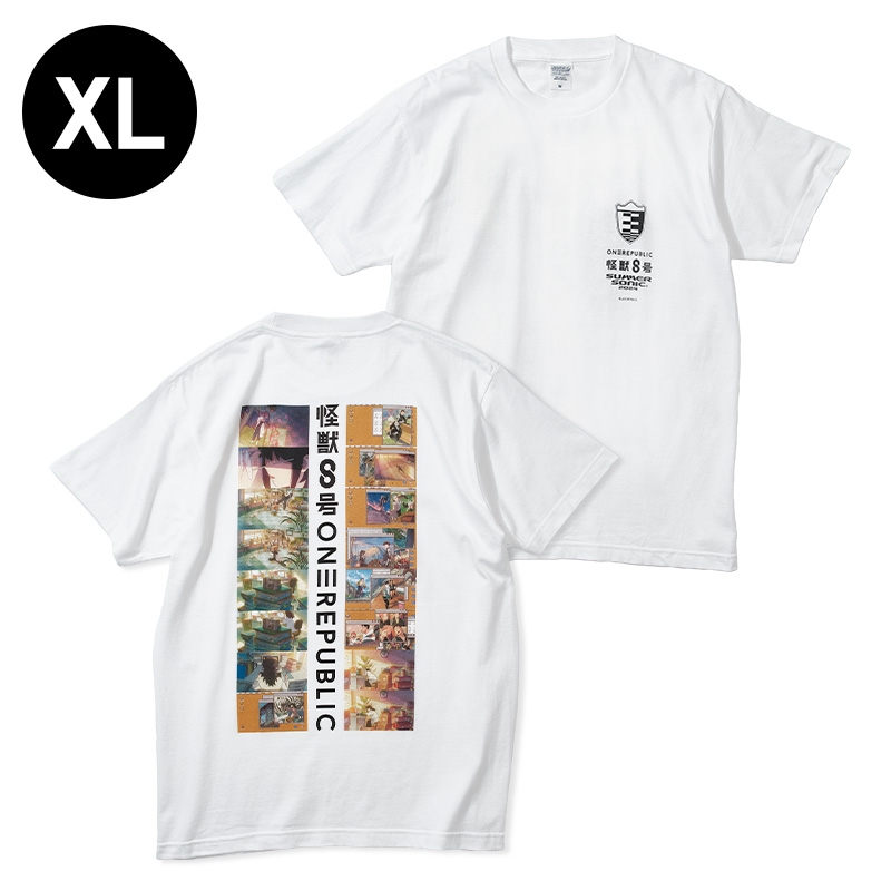 SUMMER SONIC × ONEREPUBLIC × 怪獣８号 Collaboration T-Shirt［ホワイト］XL : SUMMER  SONIC | HMV&BOOKS online - SS24216