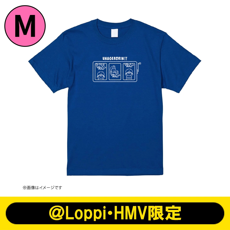 マユリカのうなげろりん!！！オリジナルTシャツ 青（マユリカ