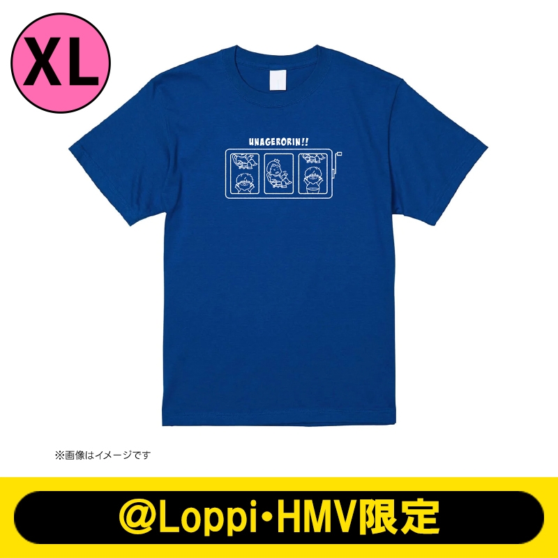 通販サイト一覧 マユリカのうなげろりん!！！オリジナルTシャツ 青（マユリカ タレント・お笑い芸人