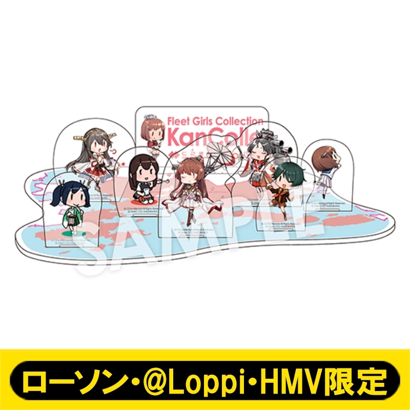 艦これ 呉 公式「艦これ展」妖精さんアクリルスタンド　雪風&青葉　modeセット 艦これ 呉 公式「艦これ展」妖精さんアクリルスタンド 雪風&青葉
