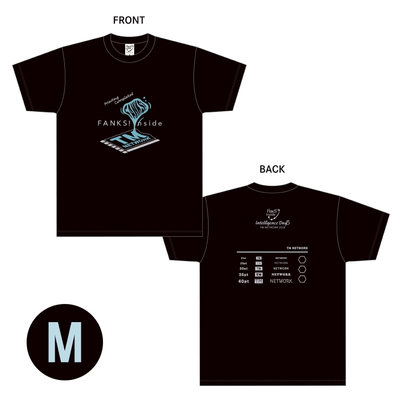 Tシャツ B（M） / TM NETWORK 2024 FANKS! inside : TM NETWORK | HMV&BOOKS online -  AW15512180