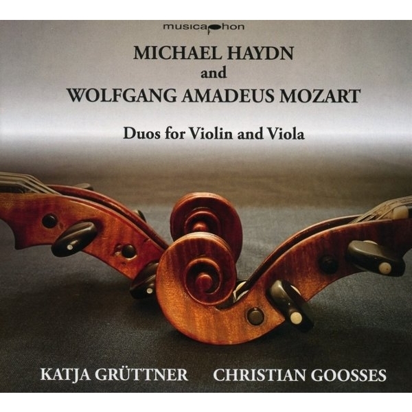 Mozart Duos Nos.1, 2 for Violin & Viola, M.Haydn Duos : Katja