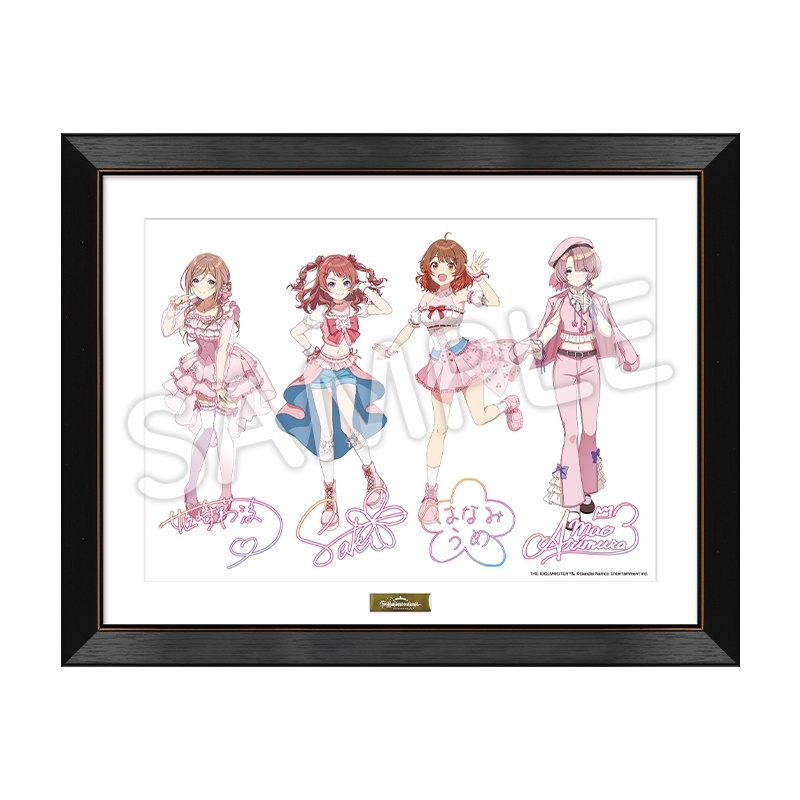 学園アイドルマスター」描き下ろし複製原画（サクライロver