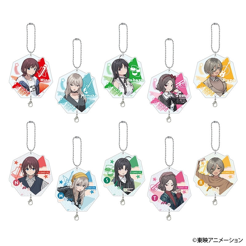 完成品 ガールズバンドクライ1stライブ MOMOKA セット アクリルキーホルダー ミュージシャン