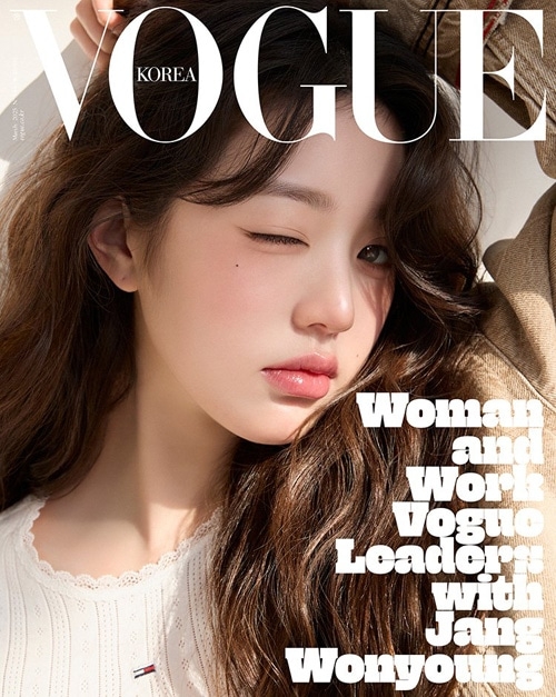 VOGUE KOREA 2025年 3月号【表紙：チャン・ウォニョン（IVE）A