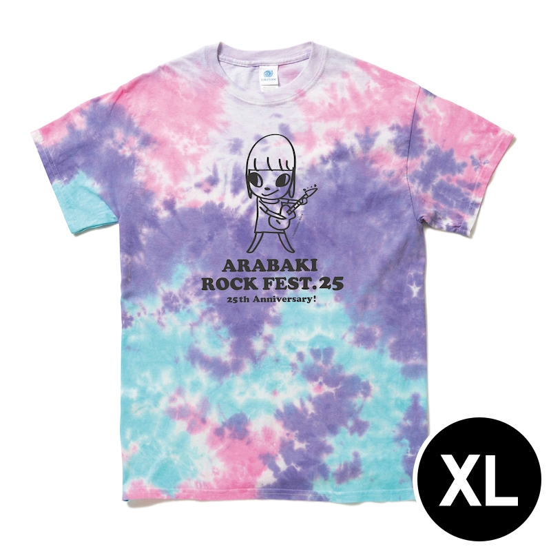 驚きの価格が実現！ 荒吐×奈良美智 タイダイTシャツ＜コットンキャンディ＞XLサイズ ミュージシャン