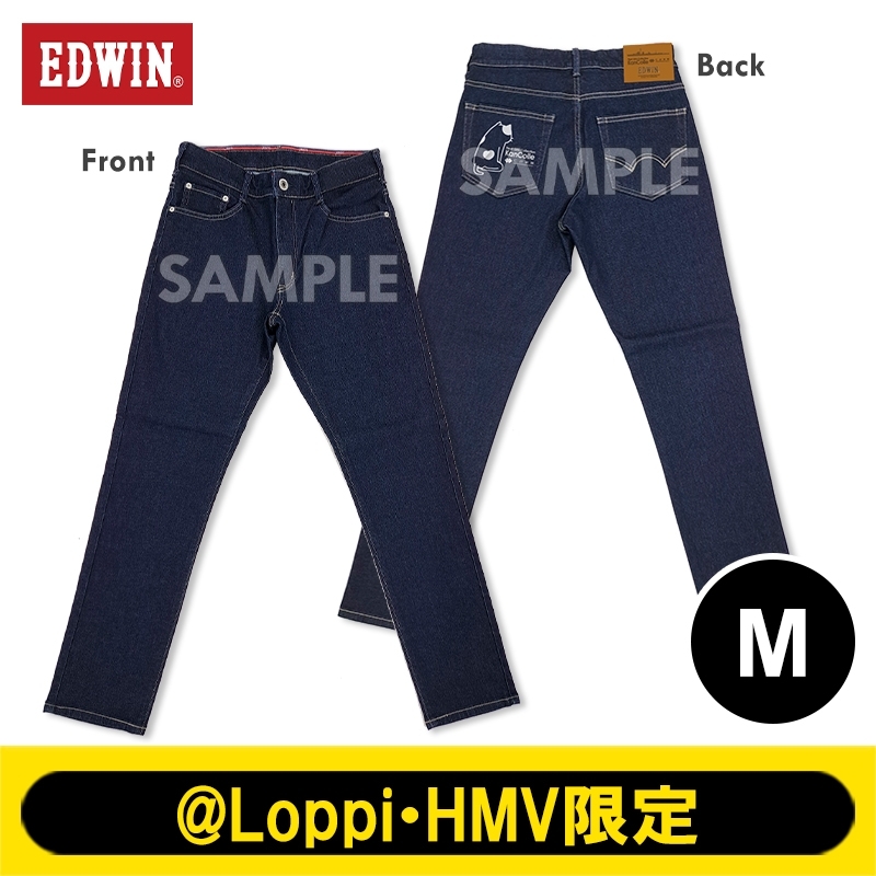送料無料◆2025新品  艦これ」アクリルボード付 EDWINコラボジーンズ ［エラー猫 二つ折り財布（小銭入れあり）