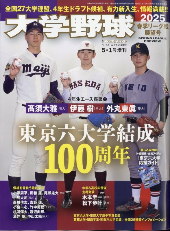 週間ベースボール　大学野球99冊　1990春展望号〜2022秋決算号まで99冊 週間ベースボール大学野球99冊1990春展望号〜2022秋決算号まで99冊