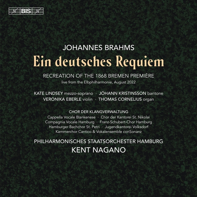 【センター盤】ブラームス：ドイツ・レクィエム ドイツ・レクィエム～1868年ブレーメンでの初演再現の試み