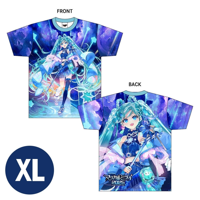 マジカルミライ 2025 フルグラフィックTシャツ（XL） : Hatsune Miku 
