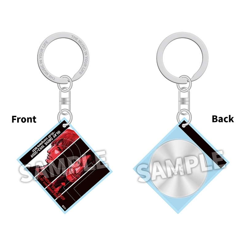 GLAY 新品　すわりんこ　ミュージックキーホルダー　HMV 未使用】GLAY HMV限定 すわりんこ アクリルキーホルダー TERU
