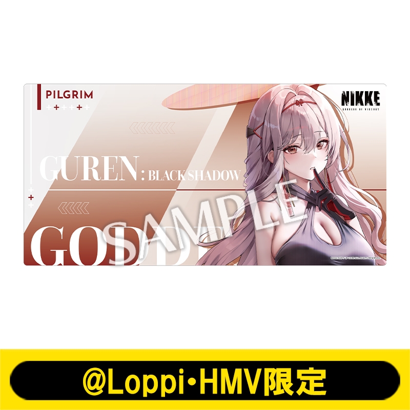 NIKKE 紅蓮 ブラックシャドウ スリーブ プレイマット セット NIKKE 紅蓮 ブラックシャドウ スリーブ プレイマット セット
