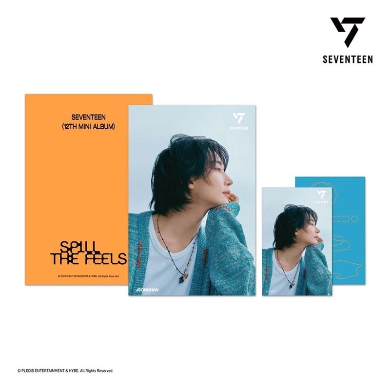 SEVENTEEN 3D LENTICULAR POSTCARD（SPILL THE FEELS Ver