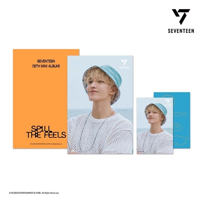 SEVENTEEN 3D LENTICULAR POSTCARD（SPILL THE FEELS Ver.）DK