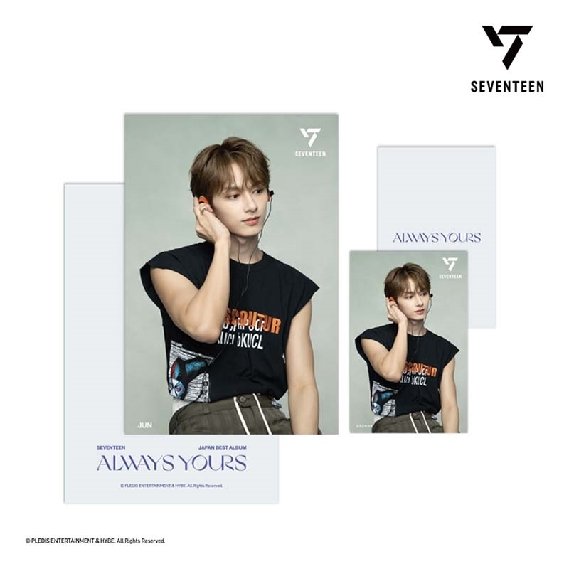 SEVENTEEN 3D LENTICULAR POSTCARD（ALWAYS YOURS Ver.2）JUN