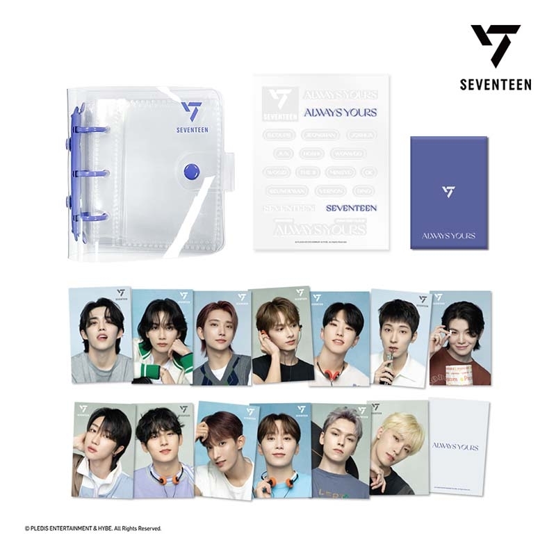 SEVENTEEN カードセット SEVENTEEN 3D LENTICULAR MINICARD & BINDER（ALWAYS YOURS Ver