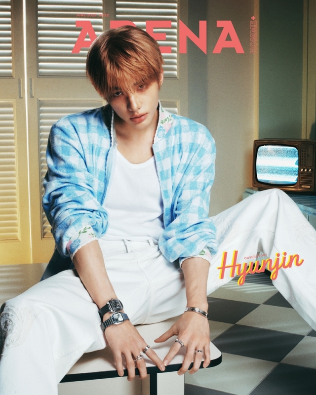ARENA HOMME+2025年 6月号【表紙：ヒョンジン（Stray Kids）B